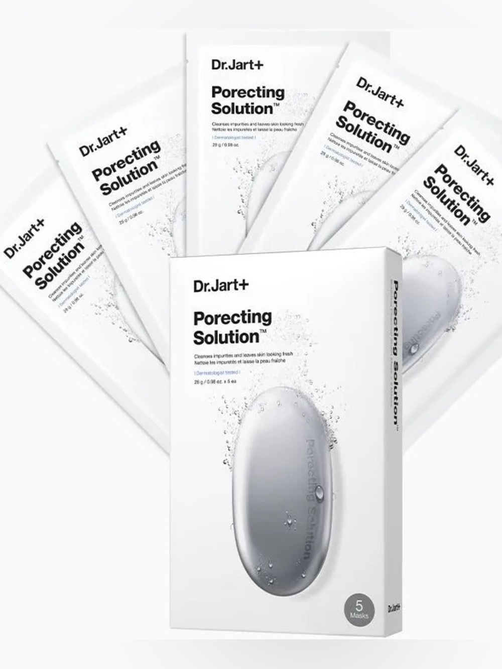 NEW Dr. Jart+ Dermask Porecting Solution Face Masks